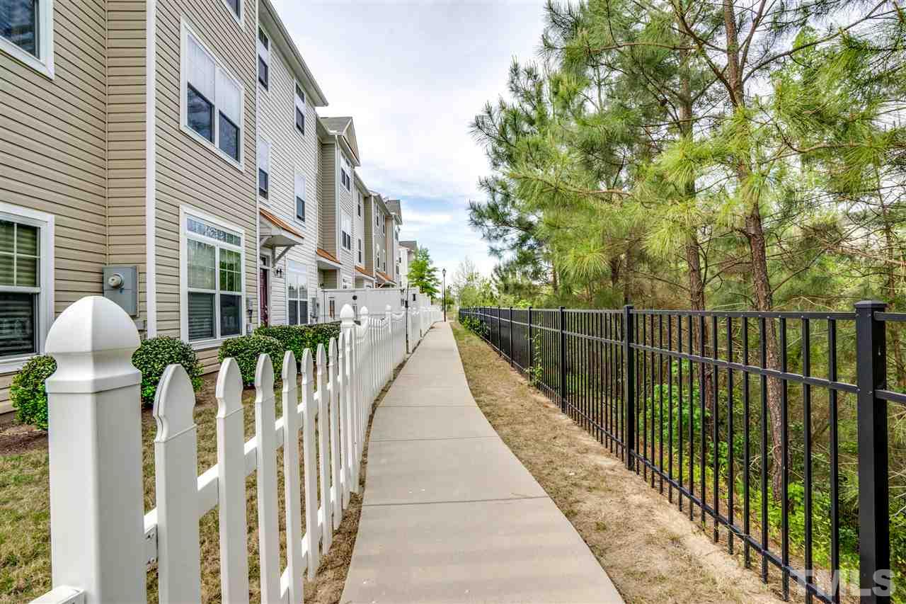 11710 Coppergate Drive, Unit 105 Raleigh, NC 27614 - Photo 22 of 24 a view of a house with iron stairs