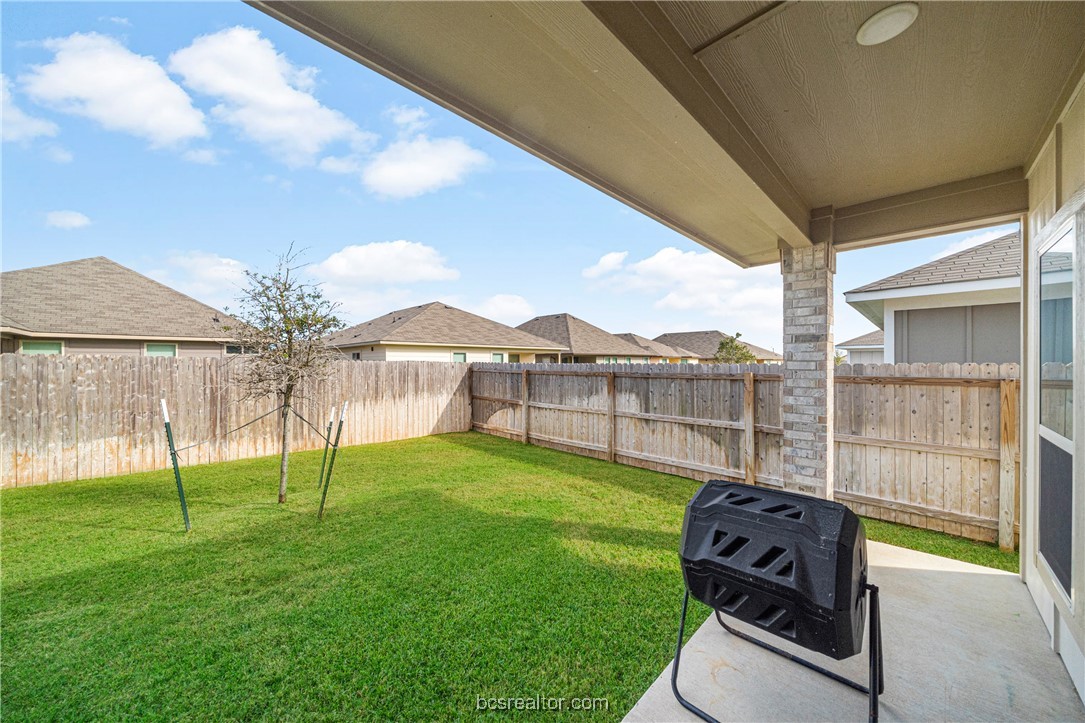 2018 Brisbane Way Bryan, TX 77807 - Photo 35 of 39 a view of garden with patio