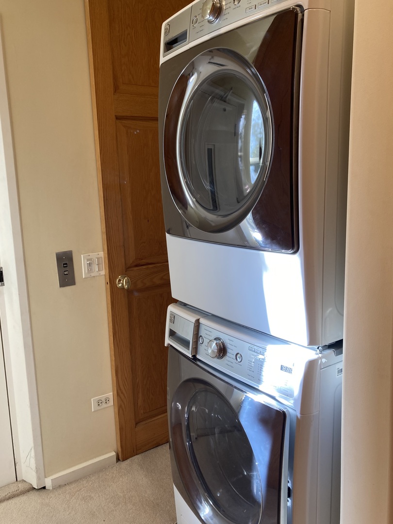 29 East Scott Street Chicago, IL 60610 - Photo 8 of 21 a utility room with dryer and washer