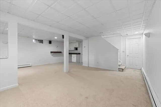 a view of empty room