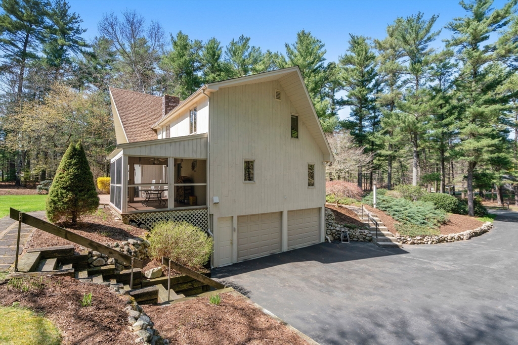27 Stuart Road Rochester, MA 02770 - Photo 32 of 42 a view of a house with backyard and sitting area