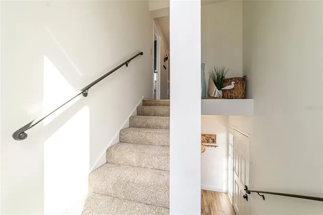 a view of entryway and hall