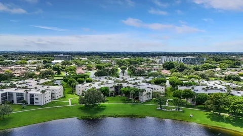 an aerial view of a city with lots of residential buildings
