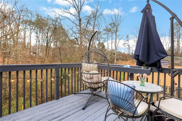 a view of a house with a large windows