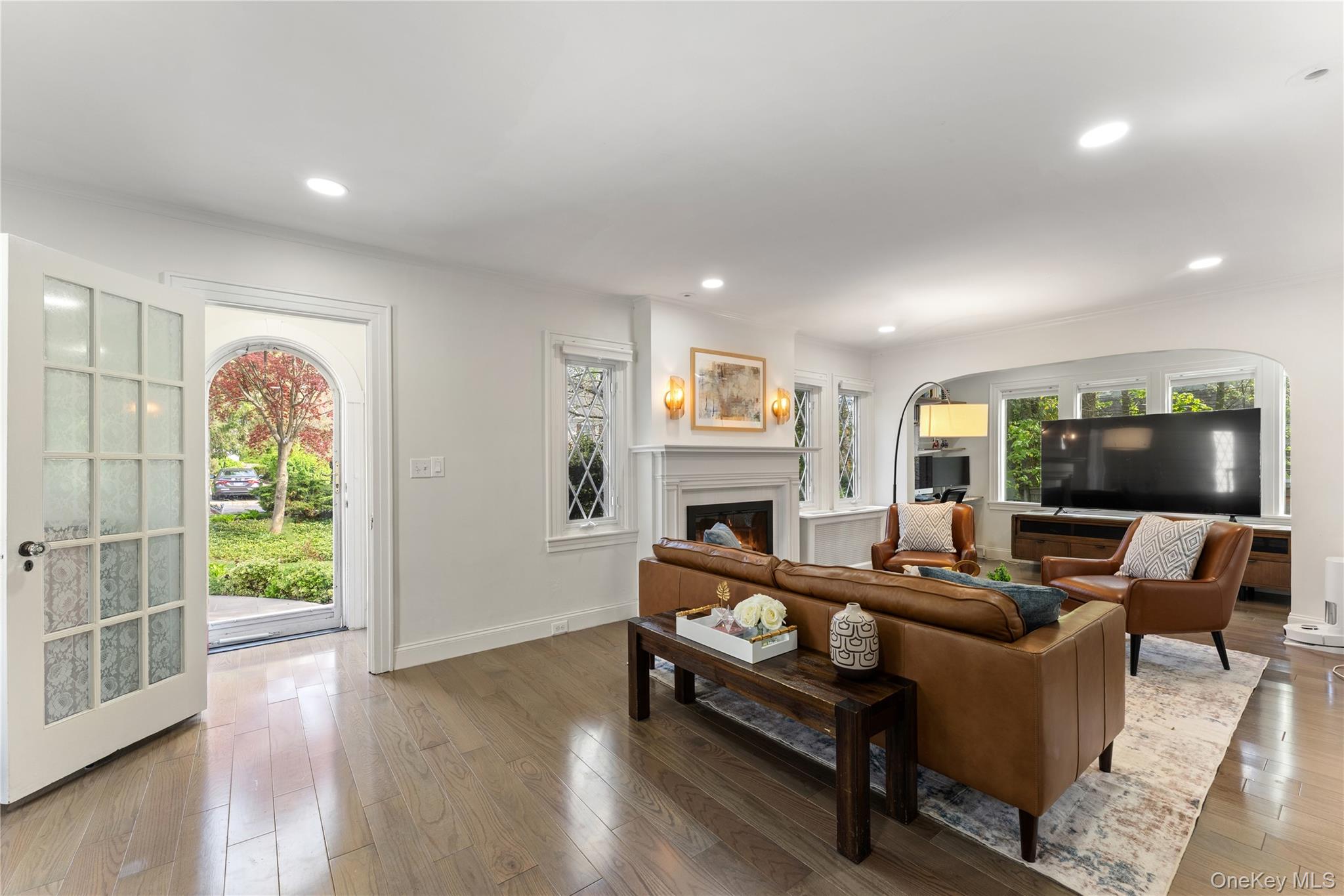 5 Jefferson Road Scarsdale, NY 10583 - Photo 2 of 23 Upon entering, you are welcomed with natural light and new hardwood floors throughout the home.