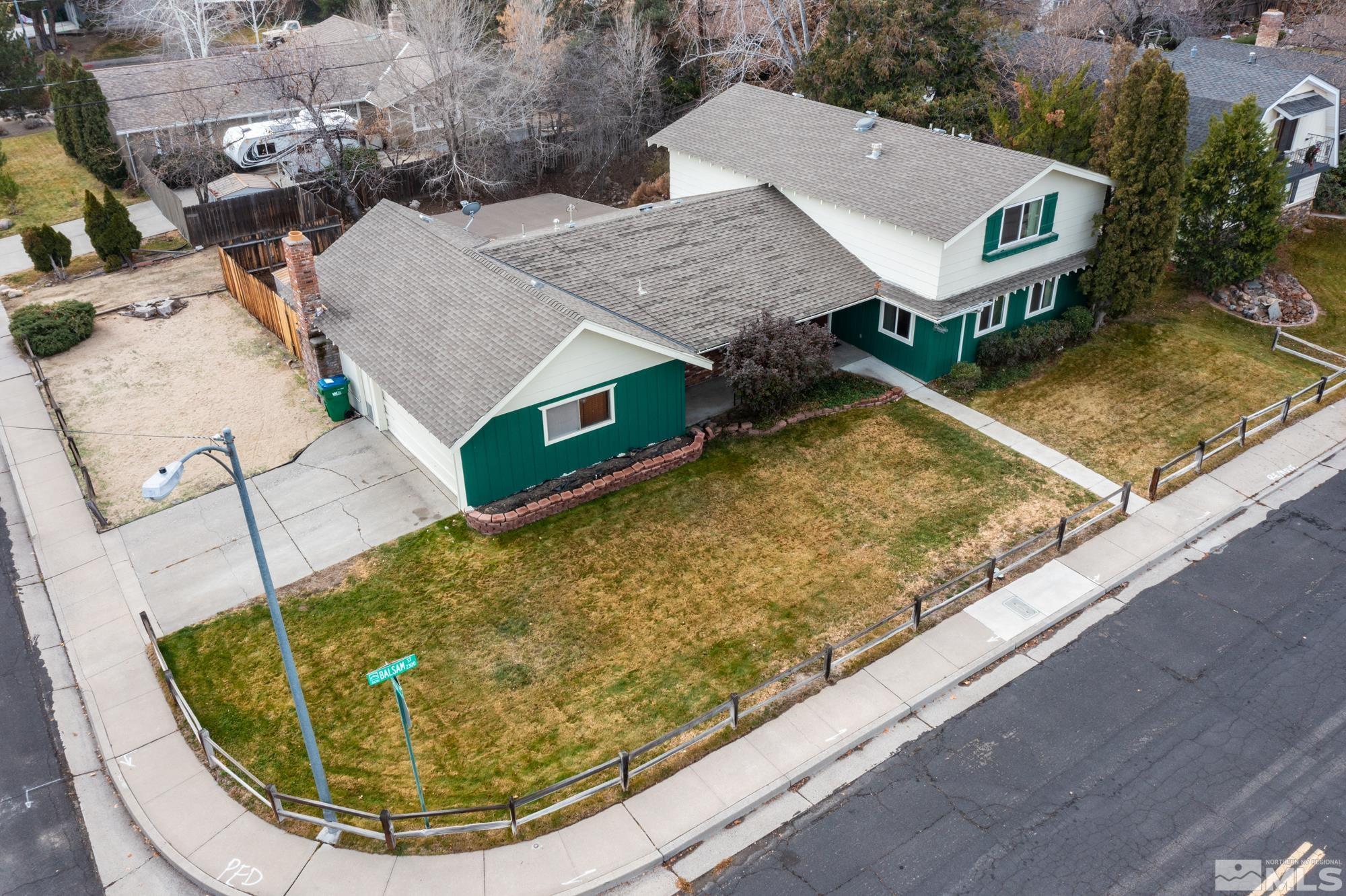 2300 Balsam Street Reno, NV 89509 - Photo 5 of 40 an aerial view of a house with swimming pool