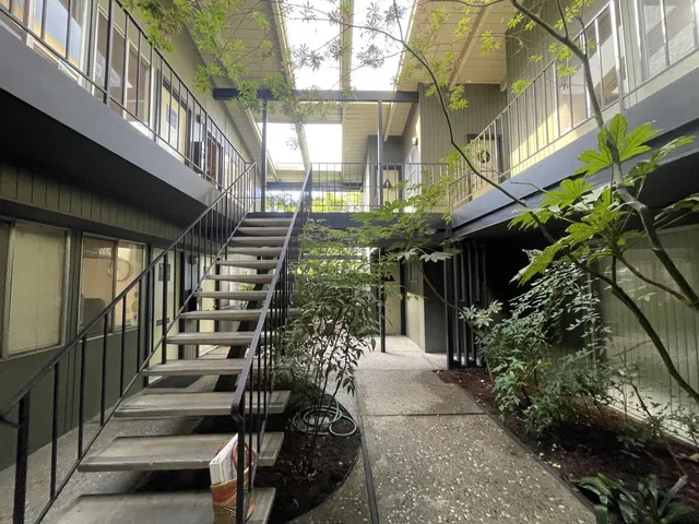 a view of outdoor space and deck