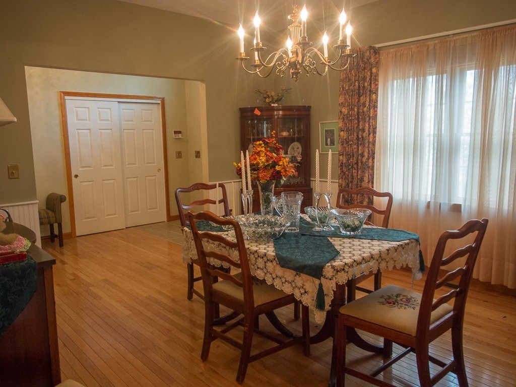 20 Davis Road Westminster, MA 01473 - Photo 14 of 25 a view of a dining room with furniture and chandelier