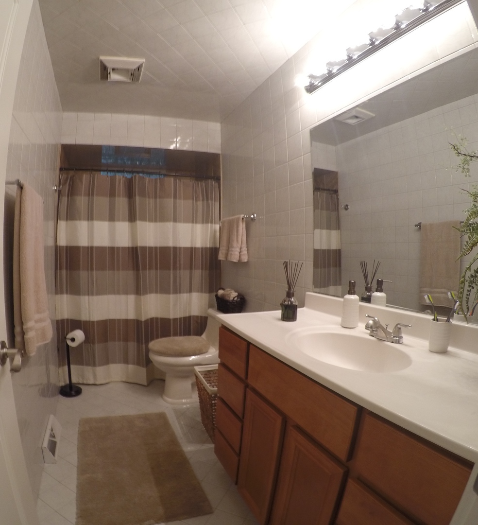 3N445 Rohlwing Road Addison, IL 60101 - Photo 7 of 19 a bathroom with a sink a toilet and shower