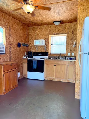 a room with storage and utility