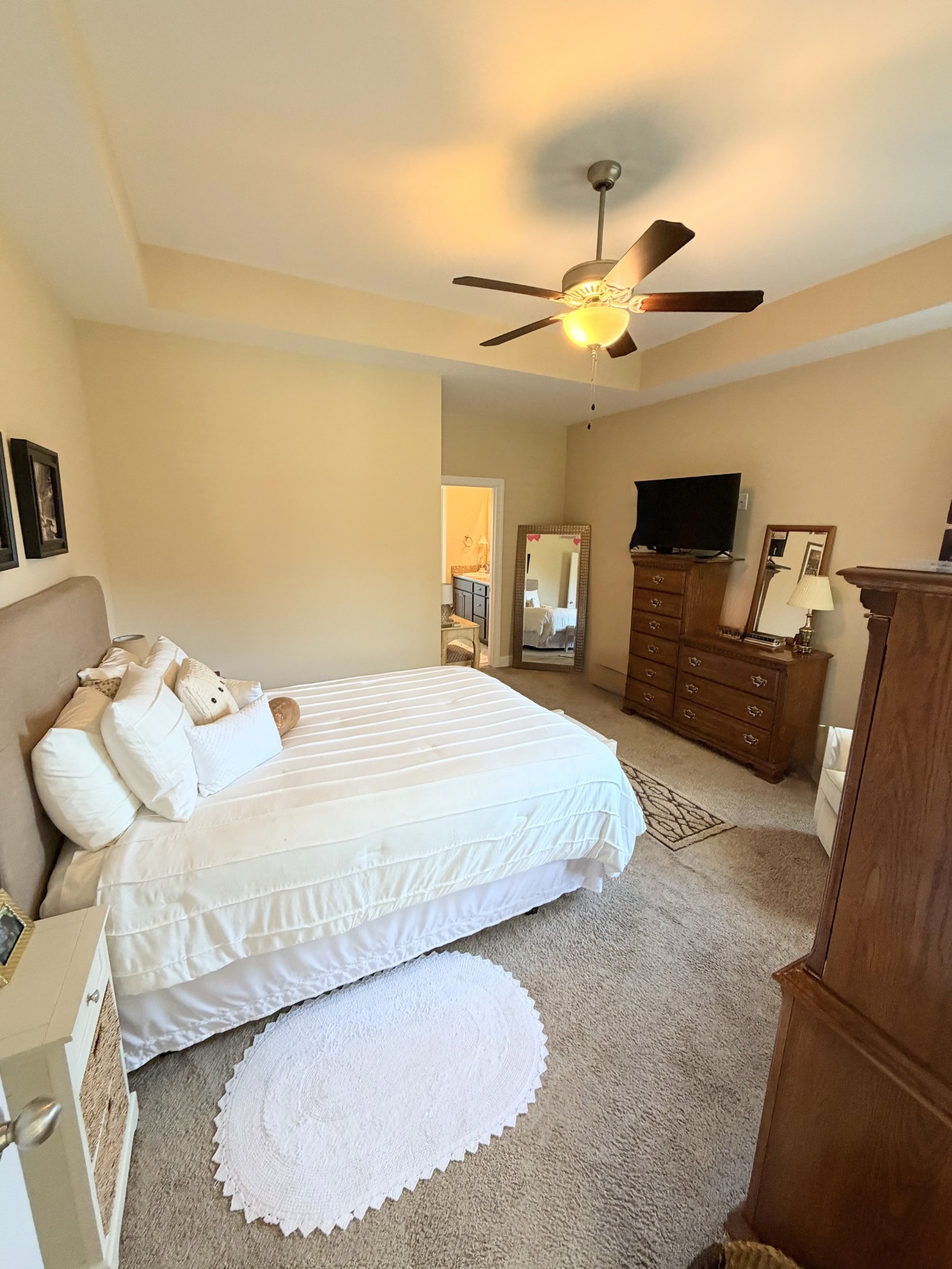 1001 Meadow View Drive Spring Hill, TN 37174 - Photo 17 of 34 a bedroom with a bed and furniture