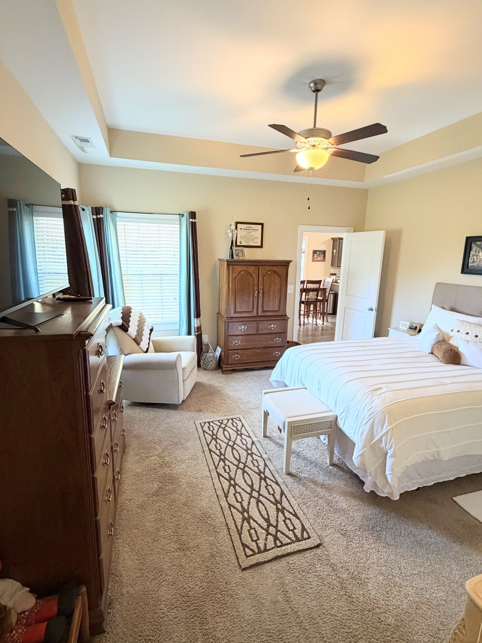 1001 Meadow View Drive Spring Hill, TN 37174 - Photo 18 of 34 a bedroom with a bed and furniture