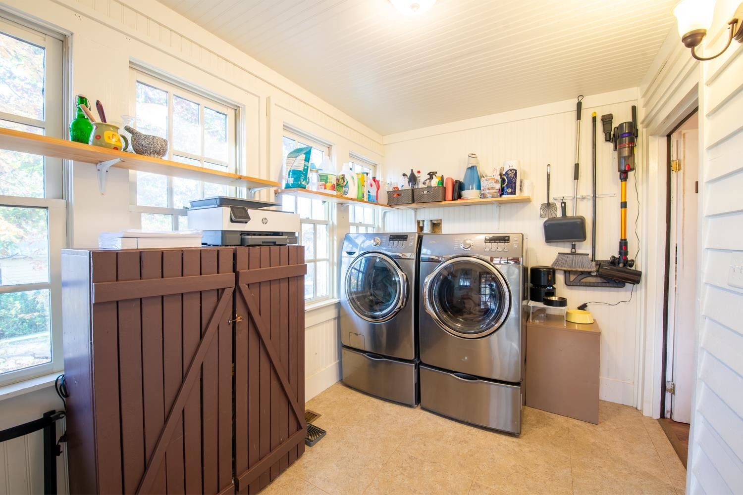 2417 Hodges Road Burlington, NC 27217 - Photo 17 of 30 a utility room with dryer and washer