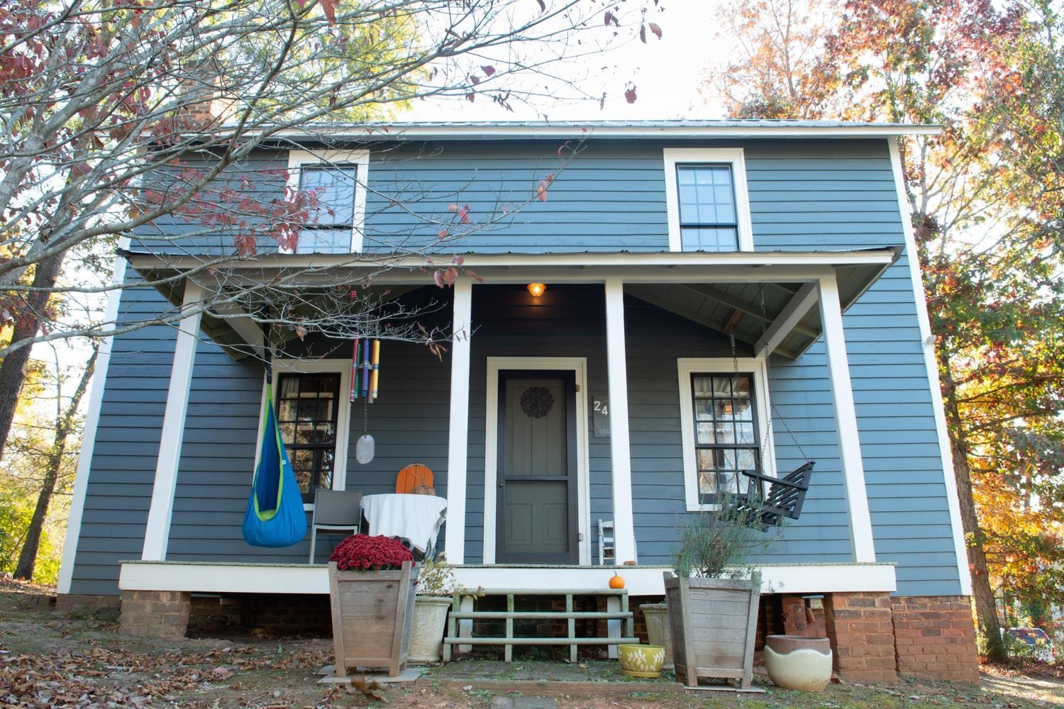 2417 Hodges Road Burlington, NC 27217 - Photo 20 of 30 a view of brick house with large windows