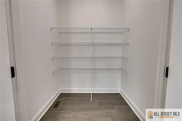 a view of a room with shelf