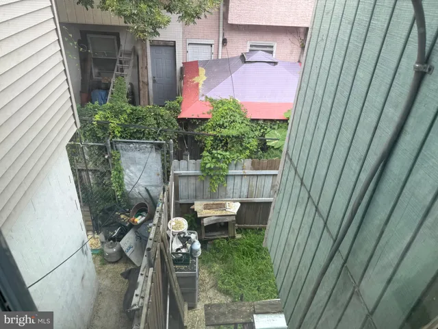 a bathroom with a mirror
