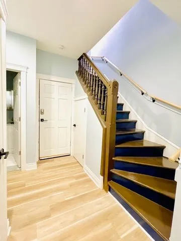 a view of an entryway