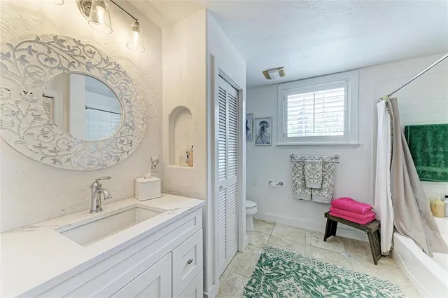 a workspace with wooden floor