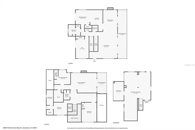 $1,720,000 | 8963 Fishermens Bay Drive, Sarasota, FL 34231