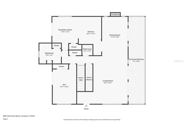 $1,720,000 | 8963 Fishermens Bay Drive, Sarasota, FL 34231