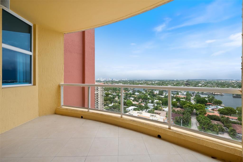 2100 North Ocean Boulevard, Unit 20D Fort Lauderdale, FL 33305 - Photo 19 of 25 a view of balcony with city view