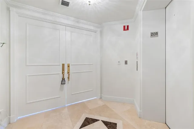 a view of a small space