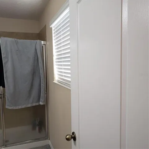 view of a room with gym equipment