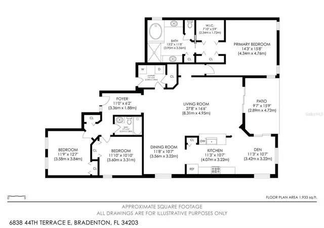 $3,300 | 6838 44th Terrace East, Bradenton, FL 34203