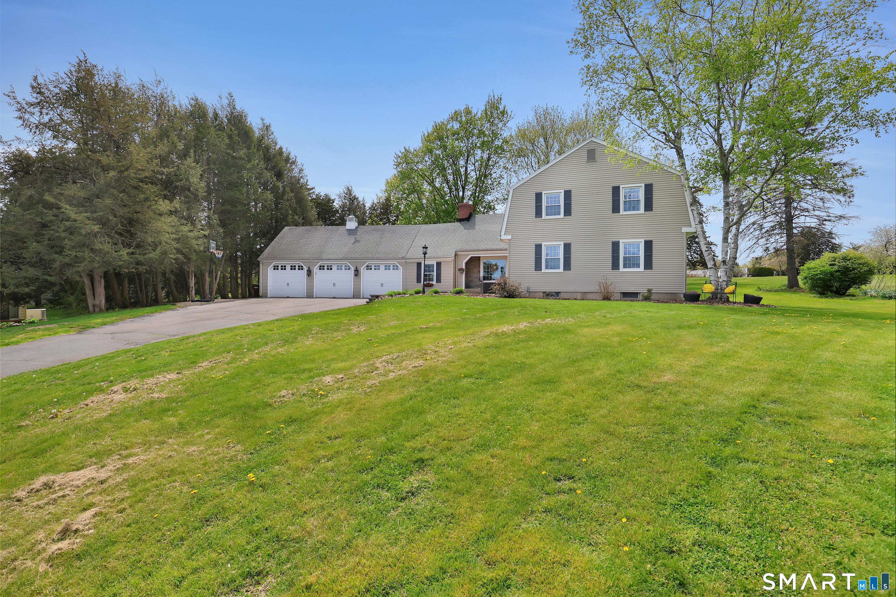 72 Old Post Road Wethersfield, CT 06109 - Photo 1 of 40 a view of a house with a yard