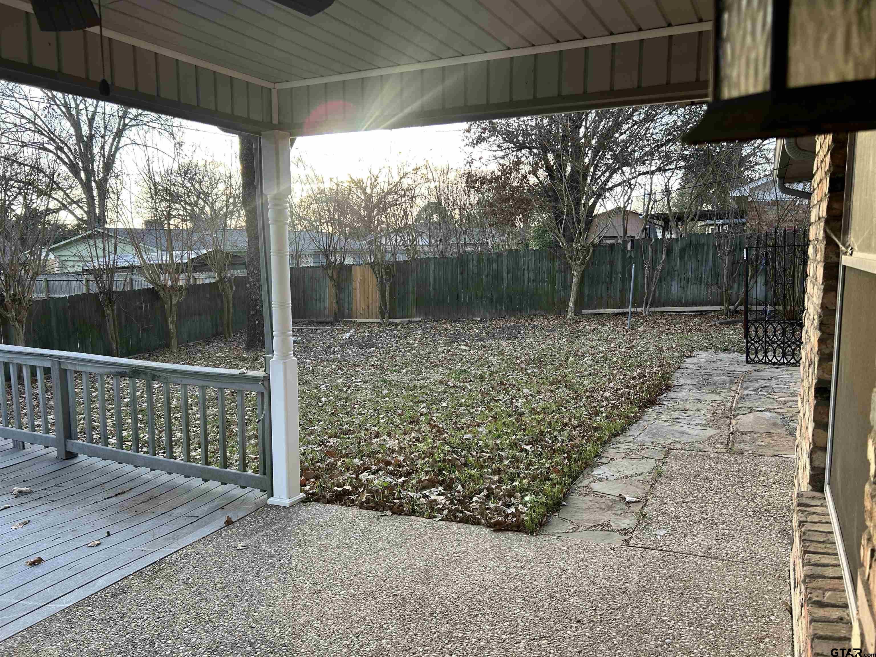 809 David Drive Tyler, TX 75703 - Photo 18 of 18 a backyard of a house with lots of green space