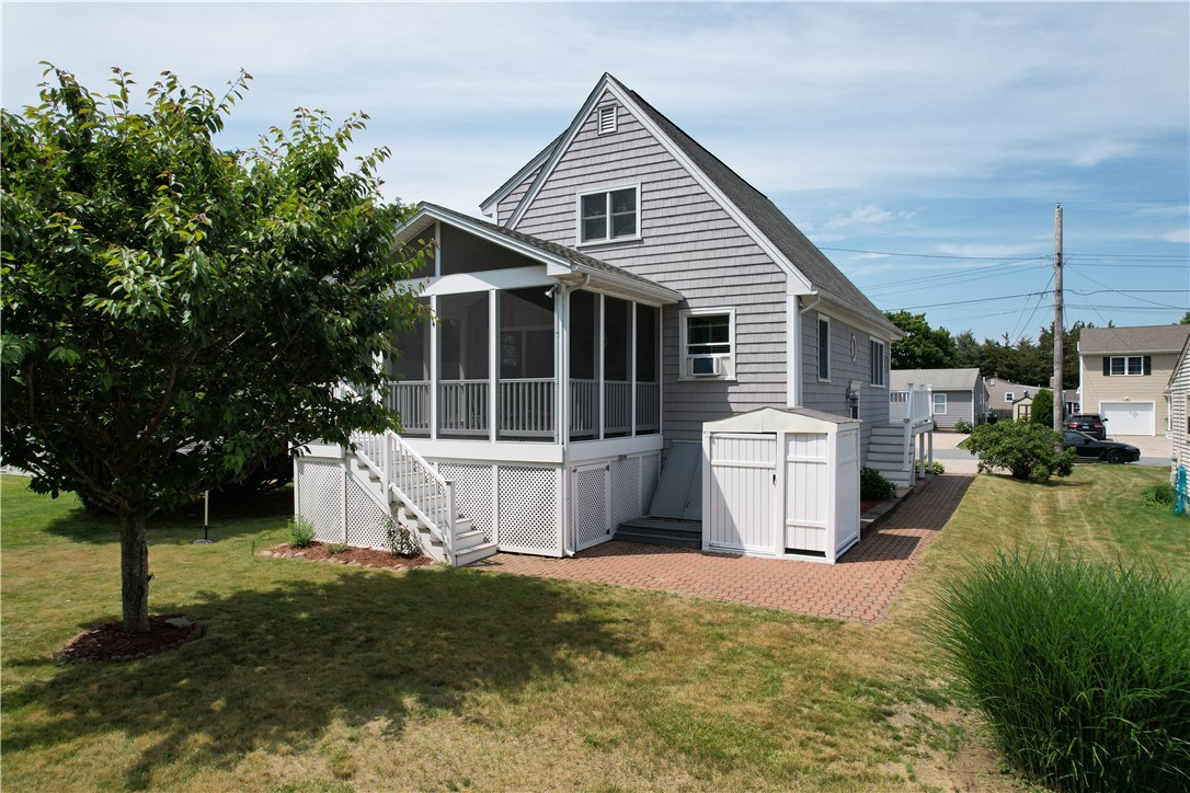 40 Spruce Road South Kingstown, RI 02879 - Photo 37 of 37 Enclosed shower and screened porch view