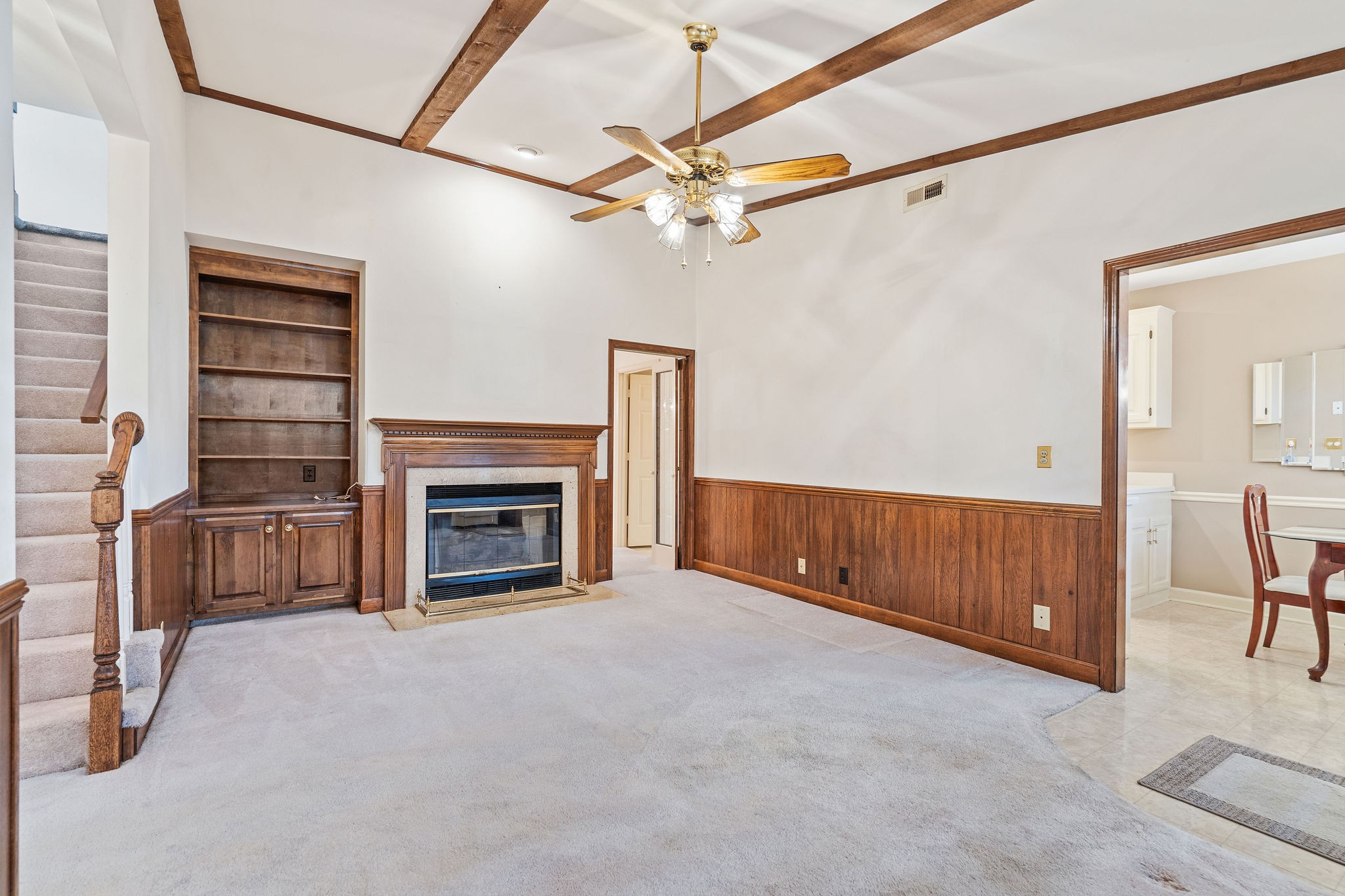523 General George Patton Road Nashville, TN 37221 - Photo 14 of 30 a view of livingroom with furniture and fireplace