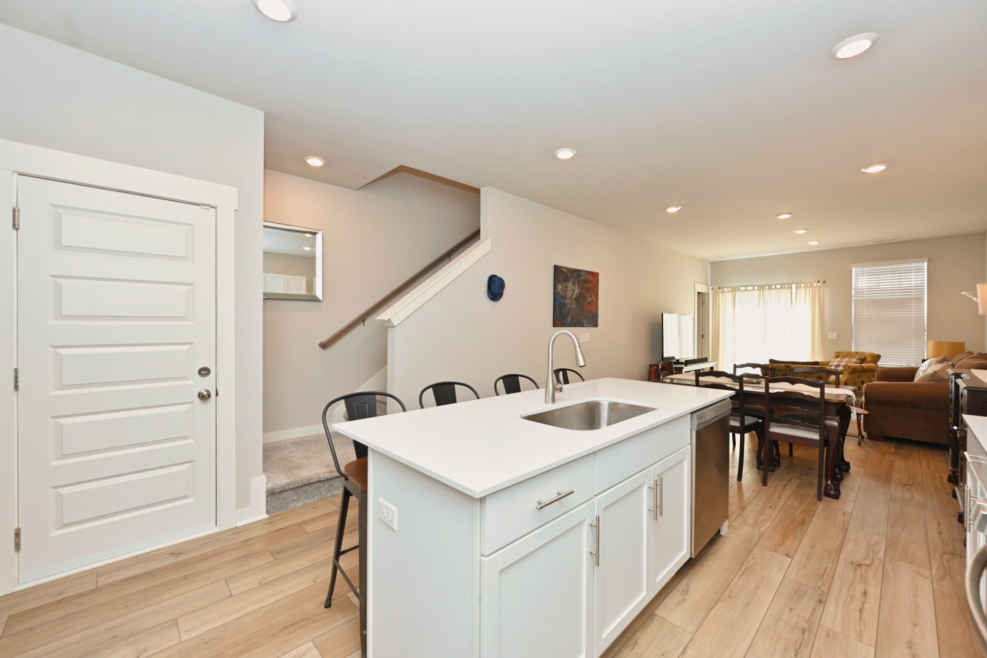 704 Mickelson Way Lebanon, TN 37087 - Photo 11 of 38 a kitchen with a sink a counter top space and appliances