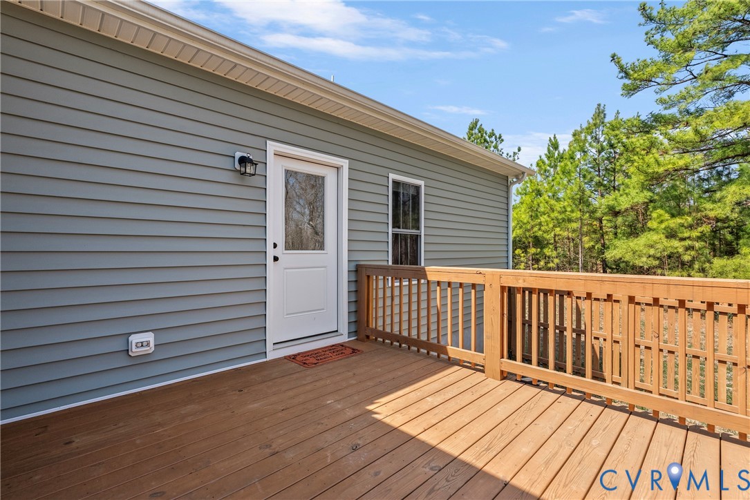 4316 Mt Airy Road Louisa, VA 23093 - Photo 35 of 45 a view of a wooden deck