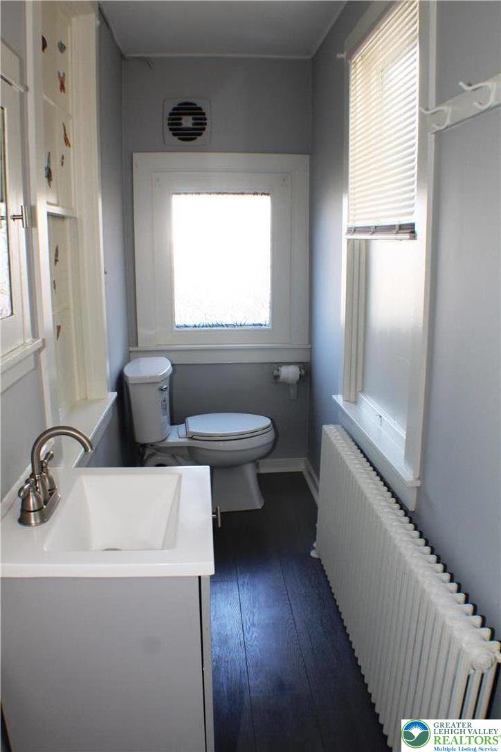 115 Howertown Road Catasauqua, PA 18032 - Photo 12 of 33 Half-Bath, with updated fixtures and classic sunken medicine cabinet