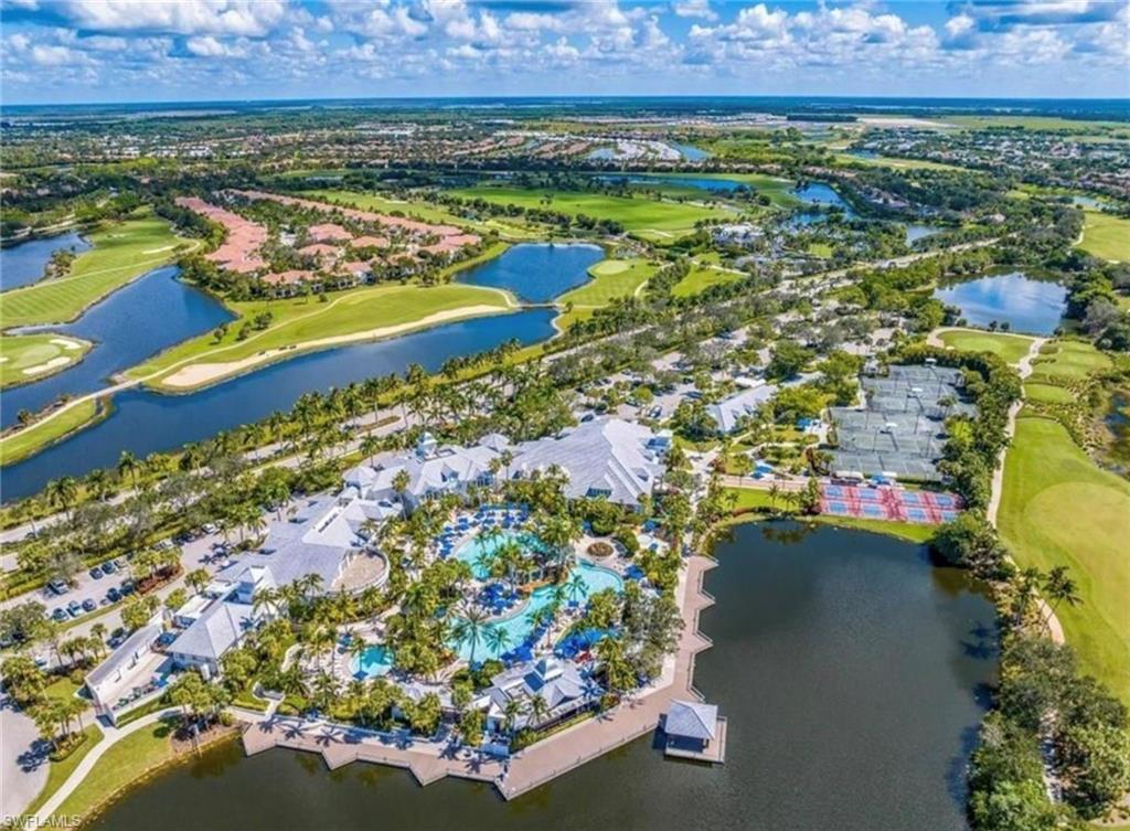3410 Wellfleet Lane Naples, FL 34114 - Photo 26 of 28 an aerial view of residential houses with outdoor space