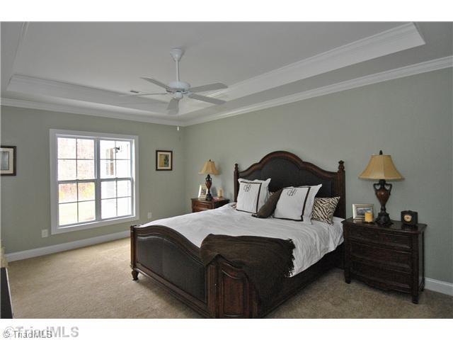 484 Crosswick Road Clemmons, NC 27012 - Photo 7 of 13 Master Bedroom. with Trey Ceiling