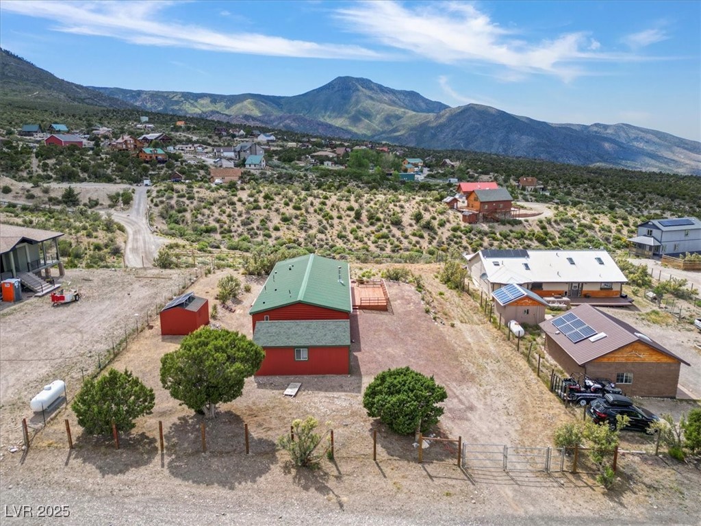 70 West Bonanza Road Las Vegas, NV 89124 - Photo 49 of 71 Drone / aerial view of a mountainous background