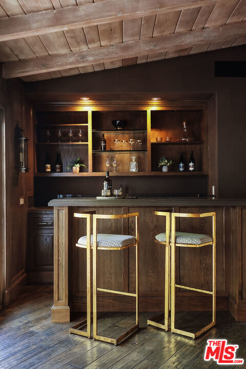 15475 Milldale Drive Los Angeles, CA 90077 - Photo 11 of 22 a room with wooden floor