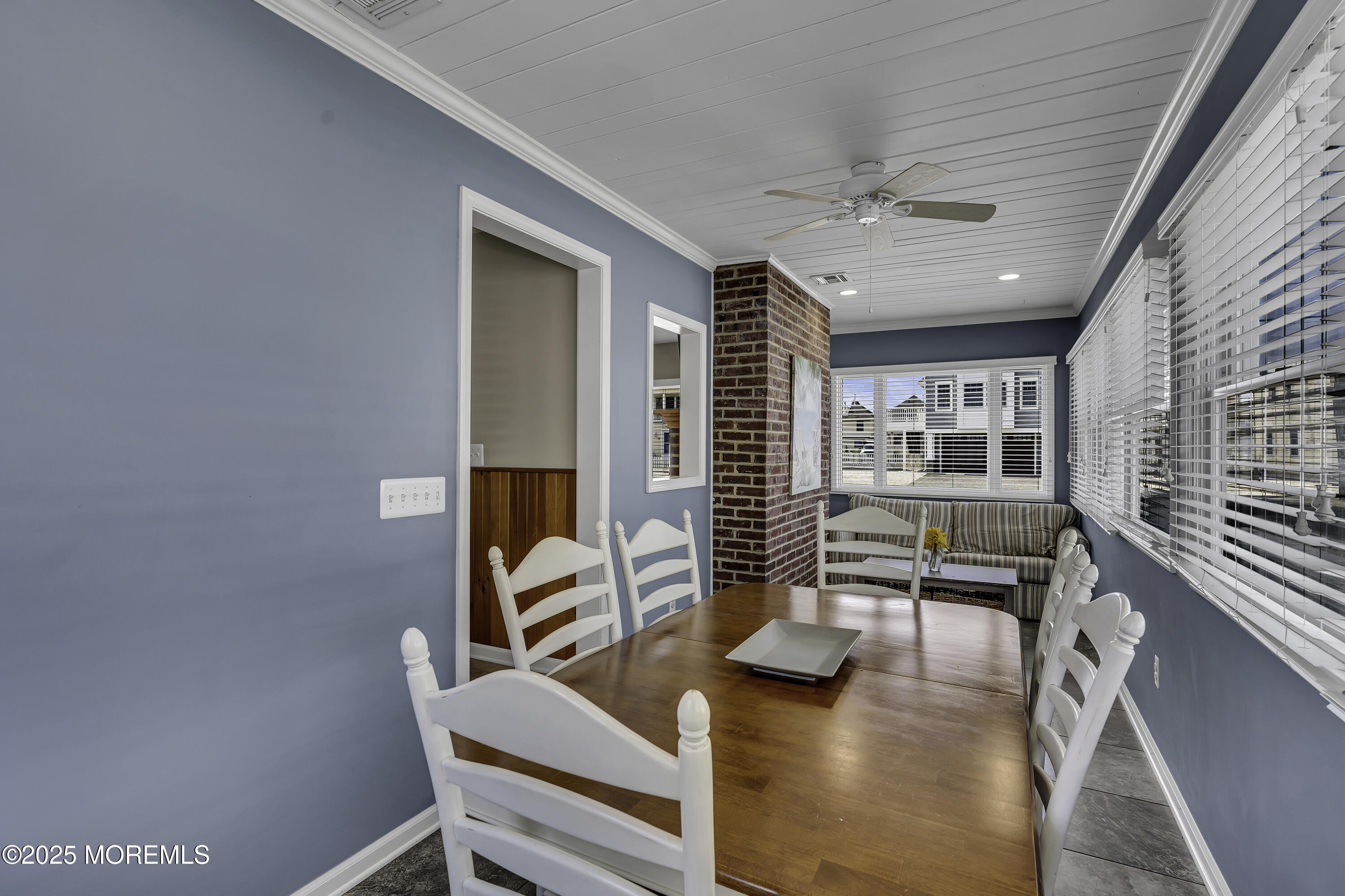 5 Dover Avenue Lavallette, NJ 08735 - Photo 11 of 21 a dining room with furniture and wooden floor