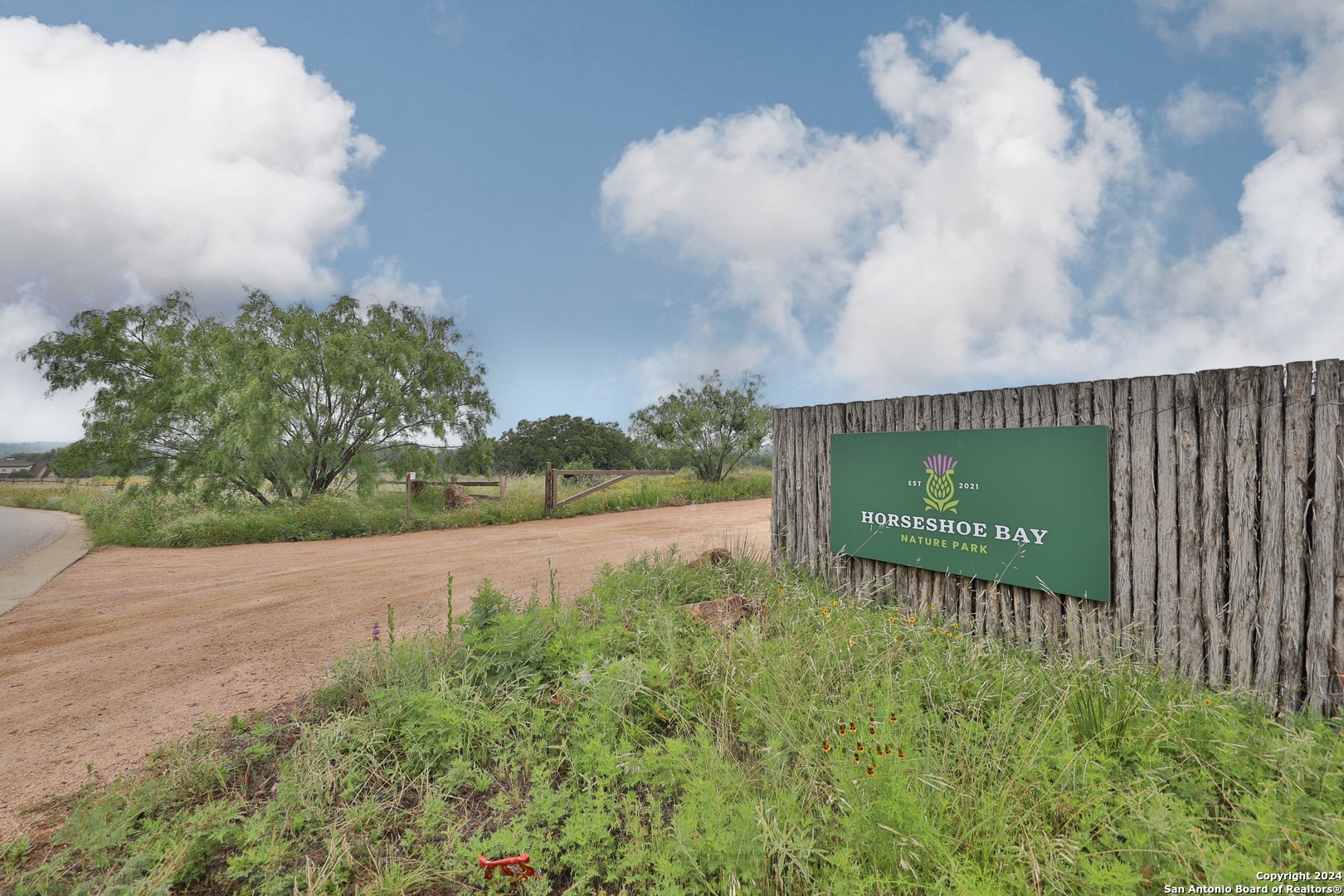 108 Mountain Home Road Horseshoe Bay, TX 78657 - Photo 18 of 22 a view of a garden