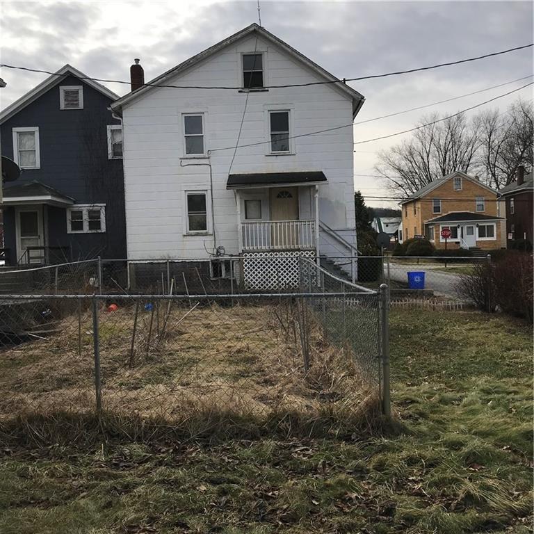 337 Church Street Indiana, PA 15701 - Photo 2 of 3 Duplex - Rental Property Rear View Fenced in Garden or Pet area.
