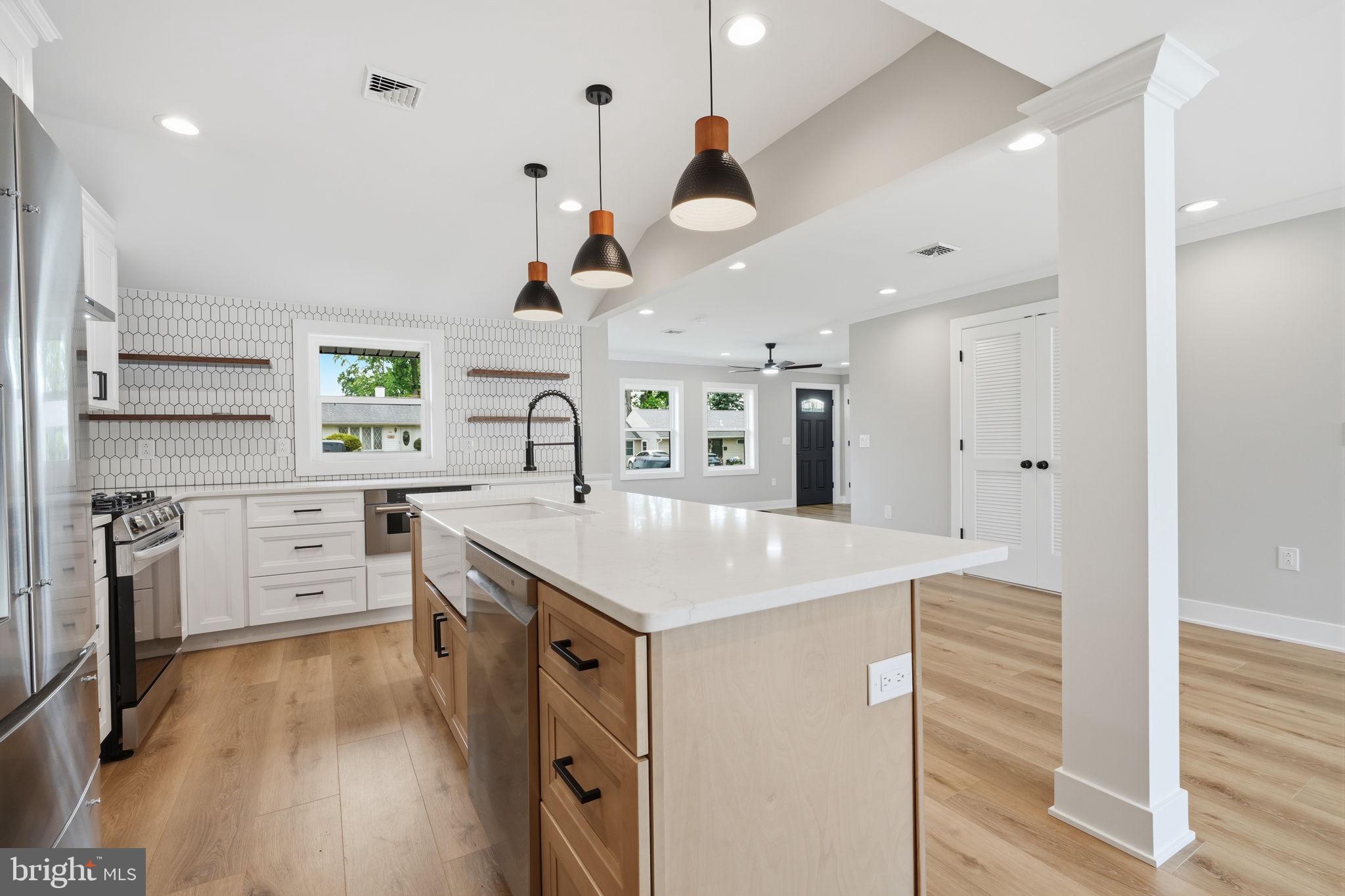 349 Andover Road Fairless Hills, PA 19030 - Photo 19 of 43 Modern kitchen with sleek design.