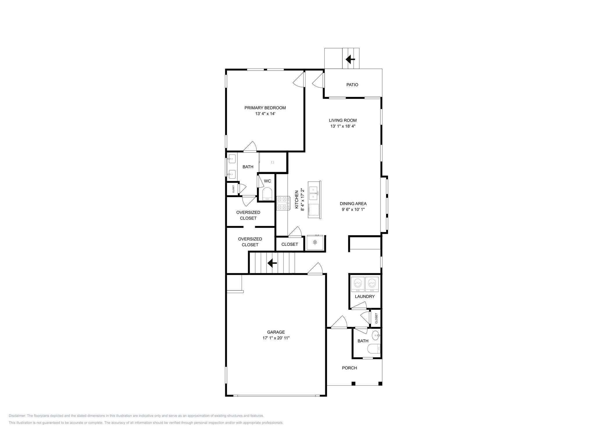508 Raglands Road Leander, TX 78641 - Photo 18 of 18 An organized floor plan highlights the functional and spacious flow of this single-level layout.