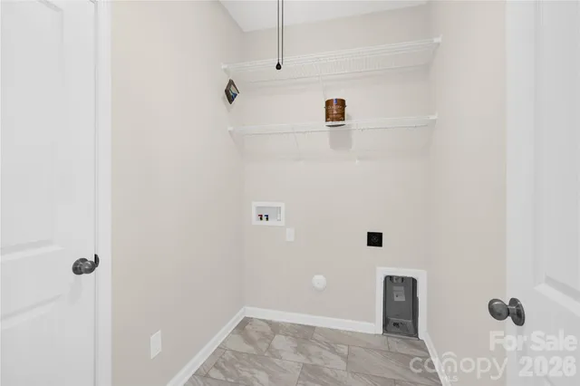 a view of water heater room