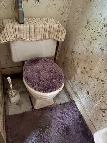 a view of a fireplace in a room