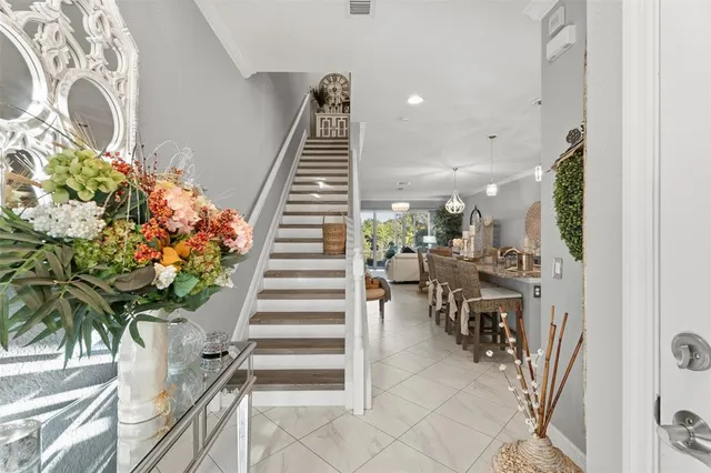 a view of entryway and hall