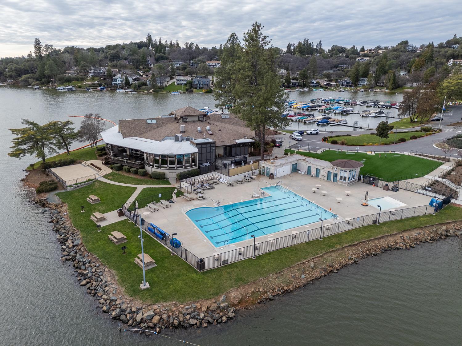 24713 Oro Valley Road Auburn, CA 95602 - Photo 62 of 69 Pool, club house and marina