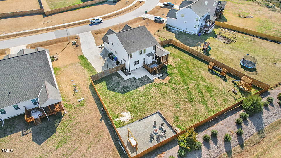 4412 Beckel Road Willow Spring, NC 27592 - Photo 14 of 17 an aerial view of a house