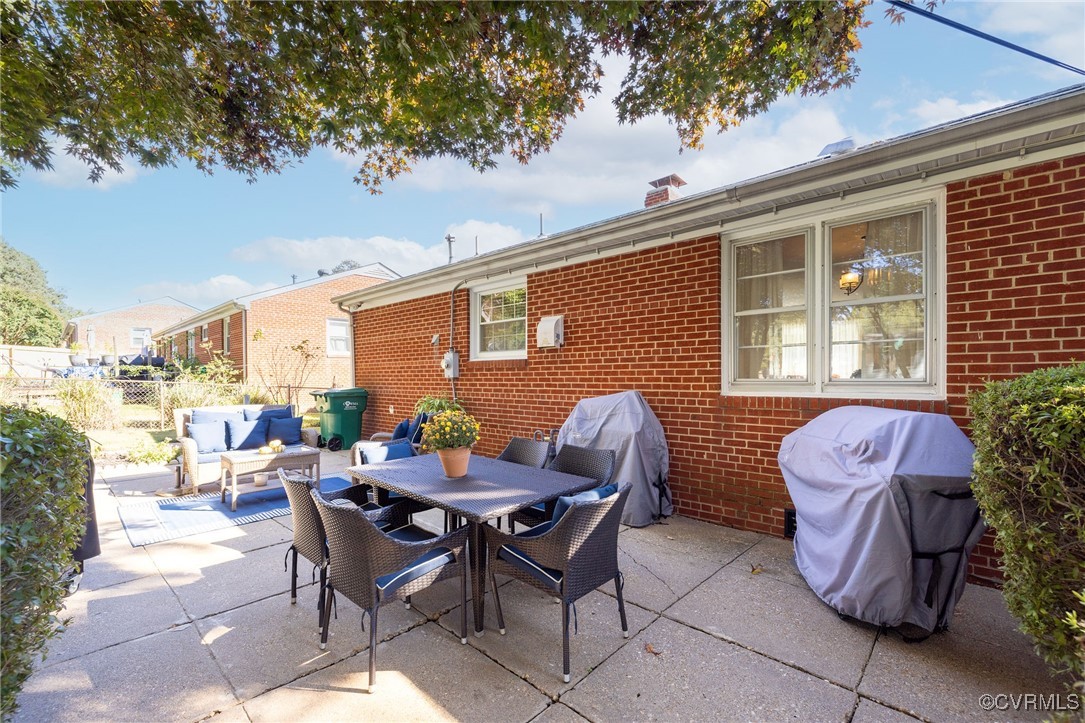 7518 Comet Road Henrico, VA 23294 - Photo 38 of 46 View of the large patio: plenty of space for patio